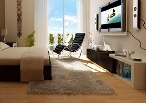 Sky City Master Bedroom