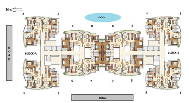 Shipra Sristhi Floor Plan